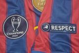 Retro Barcelona Home Long Sleeve 1:1 Quality Soccer Jersey  2009-2010