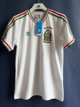 Retro Mexico   1:1 Quality Soccer Jersey  1985