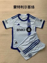 CF Montreal away kids 1:1 Quality Soccer Jersey  24-25