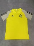 Flamenco yellow POLO Fans  1:1 Quality Soccer Jersey  24-25