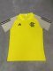 Flamenco yellow POLO Fans  1:1 Quality Soccer Jersey  24-25
