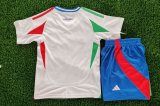 Italy away Kids 1:1 Quality Soccer Jersey  24-25