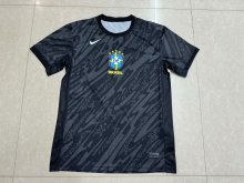 Brazil  Training  clothing  Fans 1:1 Quality Soccer Jersey  24-25