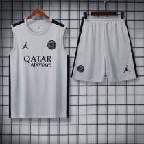 PSG Paris Training clothing Vest set  1:1 Quality Soccer Jersey    23-24