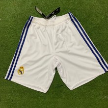 Retro Real Madrid Home Short 1:1 Quality Soccer Jersey    2016-2017