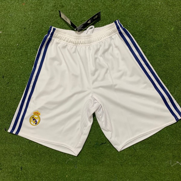 Retro Real Madrid Home Short 1:1 Quality Soccer Jersey    2016-2017