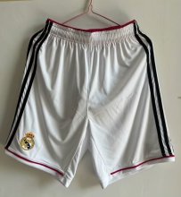Retro Real Madrid Home Short 1:1 Quality Soccer Jersey    2014-2015
