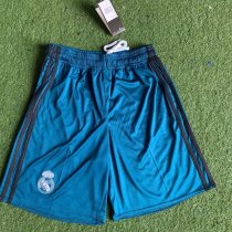 Retro Real Madrid Third Short 1:1 Quality Soccer Jersey    2017-2018