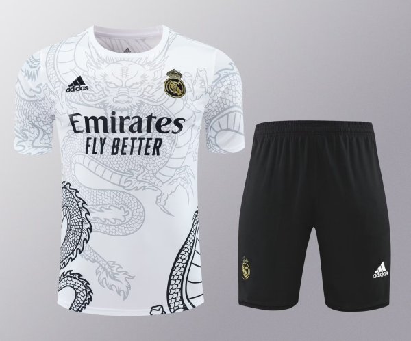 Real Madrid  Training  set 1:1 Quality Soccer Jersey    24-25