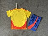 Colombia home  Kids  1:1 Quality Soccer Jersey  24-25