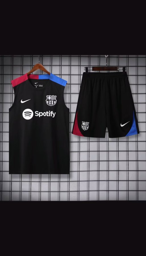 PSG Paris Training clothing Vest set  1:1 Quality Soccer Jersey    24-25