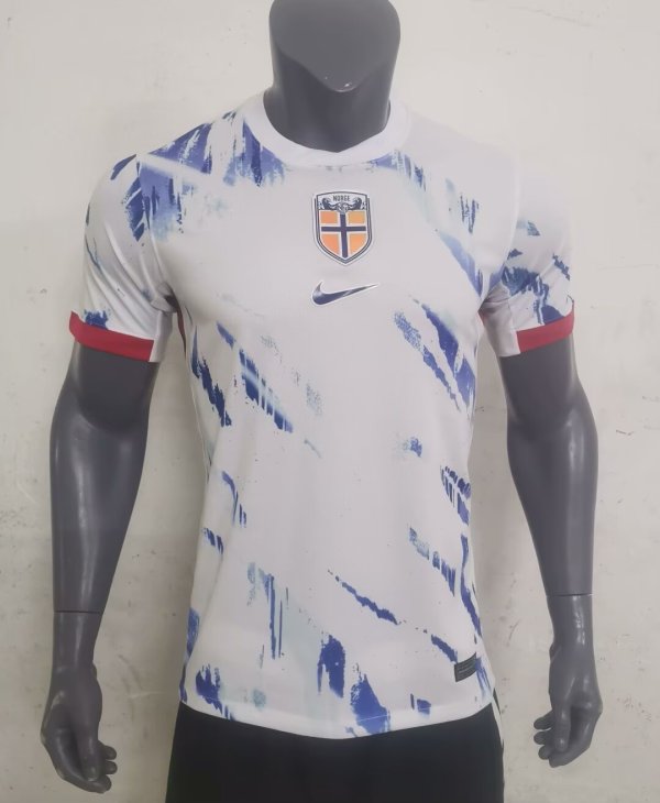 Norway  Away  Player 1:1 Quality Soccer Jersey   24-25
