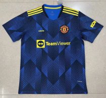Manchester United  third  away  Fans 1:1 Quality Soccer Jersey    21-22