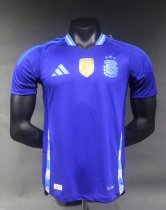 Argentina away  Player 1:1 Quality Soccer Jersey  24-25（With Gold Patch）