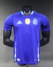 Argentina away  Player 1:1 Quality Soccer Jersey  24-25（With Gold Patch）