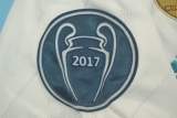 Retro Real Madrid Home Player  1:1 Quality Soccer Jersey  2017-2018