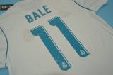 Retro Real Madrid Home Player  1:1 Quality Soccer Jersey  2017-2018