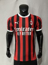 AC Milan home Player  1:1 Quality Soccer Jersey  24-25