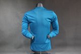 Retro Real Madrid Third Long Sleeve  Player  1:1 Quality Soccer Jersey  2017-2018