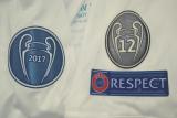 Retro Real Madrid Home Player  1:1 Quality Soccer Jersey  2017-2018