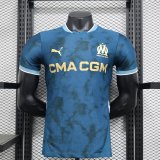 Marseille  Away  Player 1:1 Quality Soccer Jersey   24-25