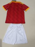 Roma  Home  Kids 1:1 Quality Soccer Jersey   24-25