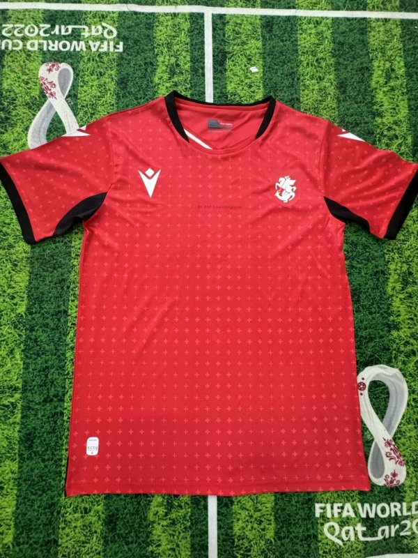 Georgia away  Fans  1:1 Quality Soccer Jersey   24-25