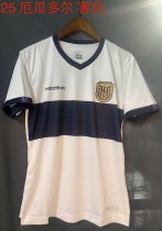 Ecuador away  Fans 1:1 Quality Soccer Jersey  24-25
