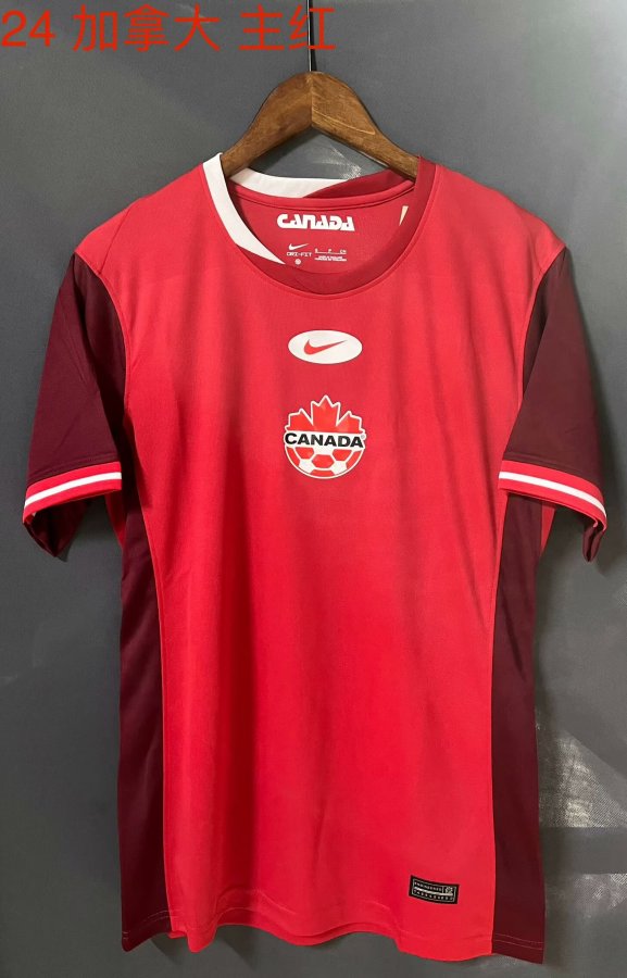 Canada Home Fans  1:1 Quality Soccer Jersey   24-25