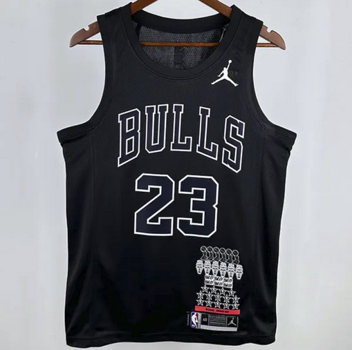 Warriors JORDAN #23 Black Honor Edition NBA Jerseys