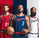 Clippers GEORGE #13 White NBA Jerseys 24-25