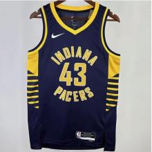 Pacers SIAKAM #43 Dark Blue NBA Jerseys 23-24