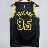Lakers TOSCANO #95 Black NBA Jerseys 24-25