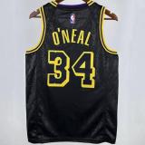 Lakers ONEAL #34 White NBA Jerseys  24-25