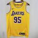 Lakers TOSCANO #95 Yellow NBA Jerseys 24-25