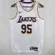 Lakers TOSCANO #95 White NBA Jerseys 24-25