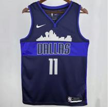 Mavericks IRVING #11 Sapphire Blue NBA Jerseys 24-25