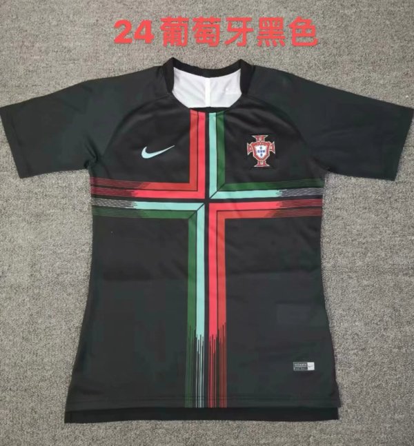 Portugal Training clothing  Fans 1:1 Quality Soccer Jersey  24-25