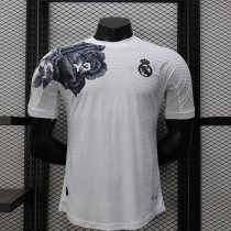 Real Madrid  Y-3 white Player  1:1 Quality Soccer Jersey   24-25