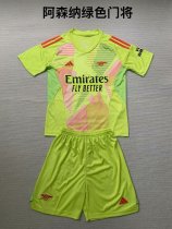 Arsenal goalkeeper Kids 1:1 Quality Soccer Jersey  24-25