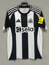 Newcastle home  Fans 1:1 Quality Soccer Jersey  24-25