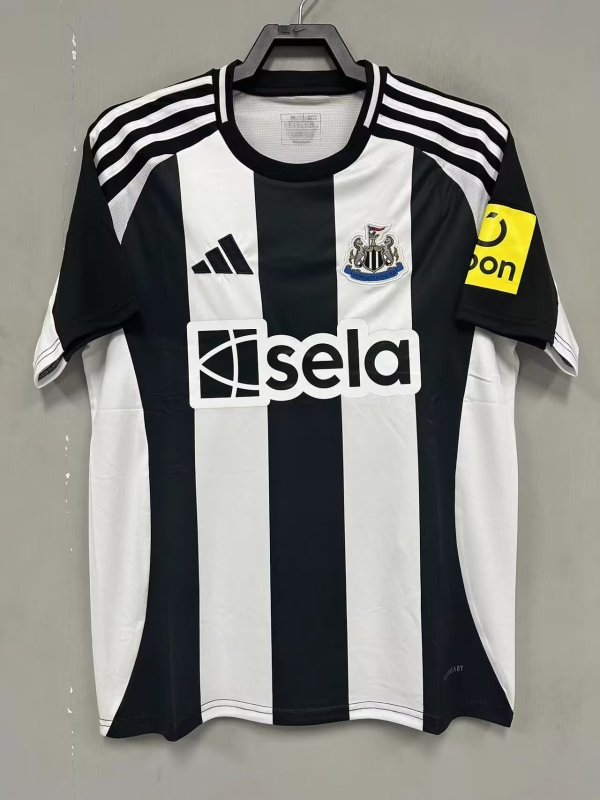 Newcastle home  Fans 1:1 Quality Soccer Jersey  24-25