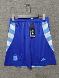Argentina away shorts pants 1:1 Quality Soccer Jersey  24-25
