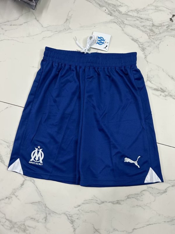 Marseille away shorts pants 1:1 Quality Soccer Jersey  23-24