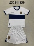 Ecuador away kids 1:1 Quality Soccer Jersey  24-25