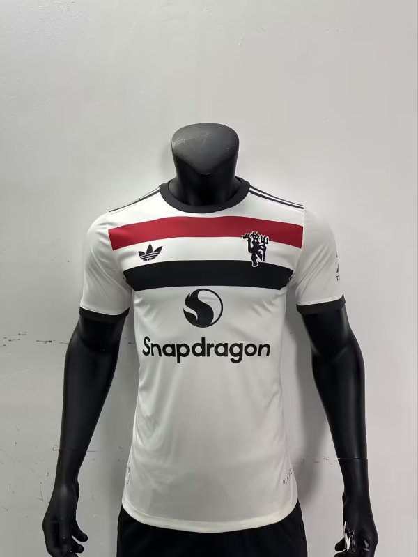 Manchester United third  Away Player 1:1 Quality Soccer Jersey   24-25