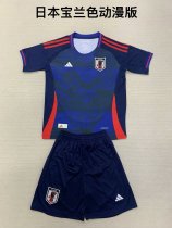 Japan Special Edition Kids 1:1 Quality Soccer Jersey  24-25