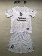 Club America third away kids 1:1 Quality Soccer Jersey  24-25