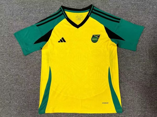 Jamaica home  Fans  1:1 Quality Soccer Jersey   24-25