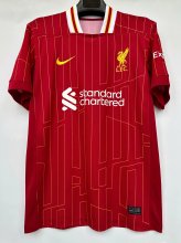 Liverpool home  Fans 1:1 Quality Soccer Jersey   24-25